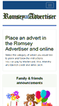 Mobile Screenshot of adbooker.romseyadvertiser.co.uk